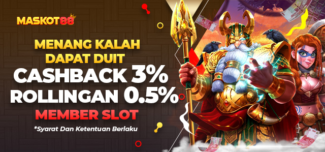 Bonus Cashback & Rollingan SLOT