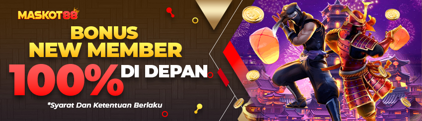 BONUS NEW MEMBER 100% DIDEPAN MASKOT88